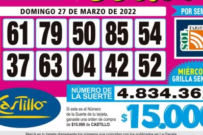 Los Números de Oro de LA GACETA