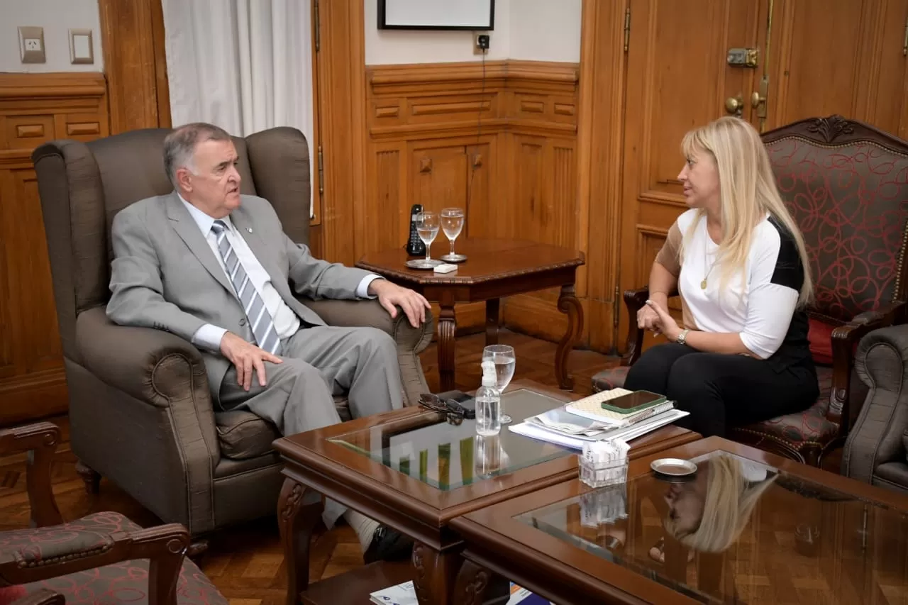 OSVALDO JALDO Y ROSSANA CHAHLA analizaron proyectos que beneficiarán a Tucumán. 