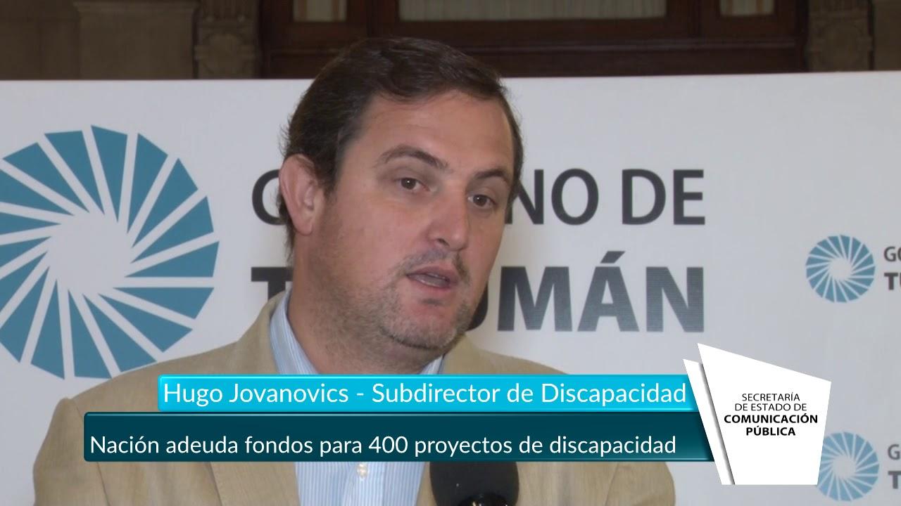 Hugo Jovanovics dimitió a su rol como director de Discapacidad