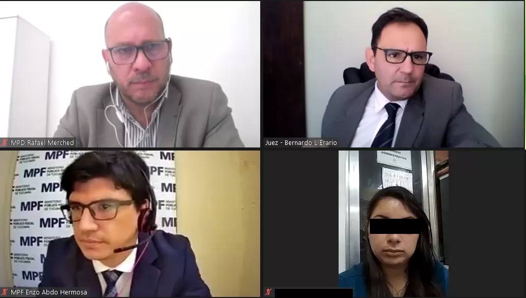 Audiencia de imputación. MPF