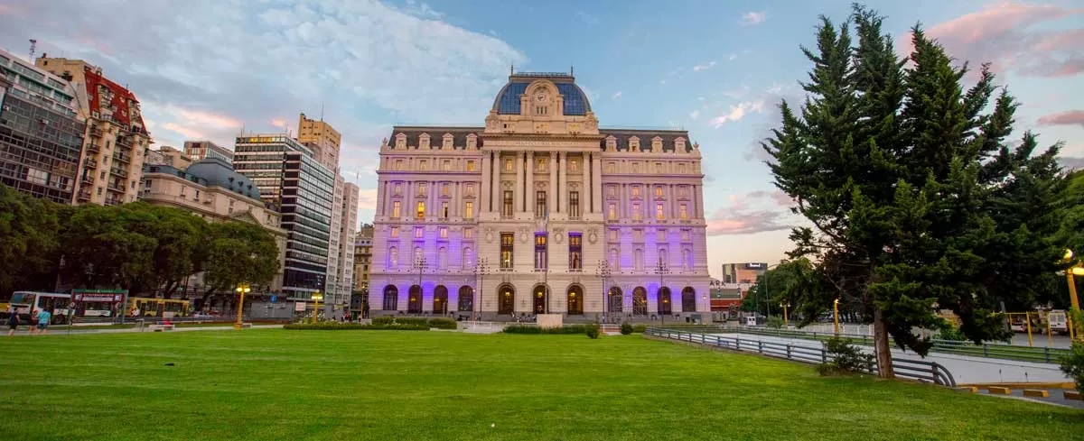 El Centro Cultural Kirchner, sede del acto oficial que encabezará el presidente, Alberto Fernández.