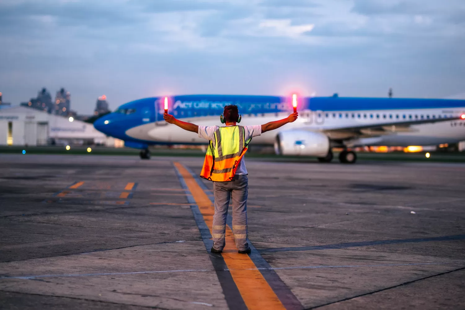 Aerolíneas Argentinas.