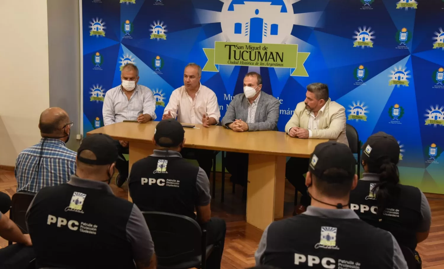 PATRULLA DE PROTECCIÓN CIUDADANA / FOTO DE PRENSA MUNICIPALIDAD SMT