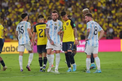 Ecuador consiguió un agónico empate de penal frente a la Argentina