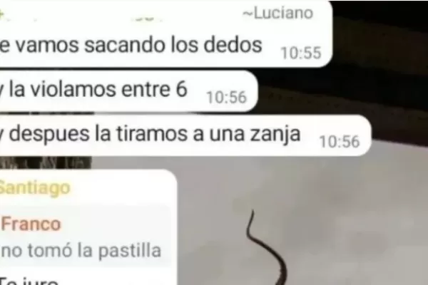 El chat del terror:  así planificaban alumnos violar a una compañera y matarla