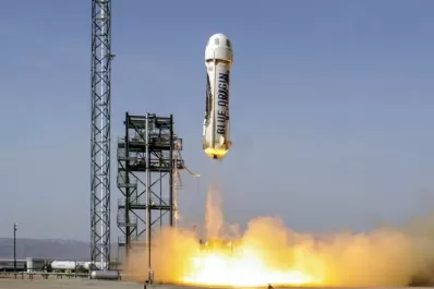 En vivo, Blue Origin lanza una nueva misión espacial con turistas a bordo: quiénes viajarán