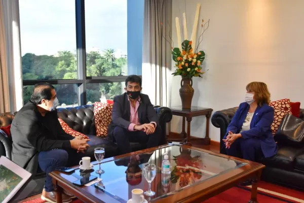 Mansilla recibió al decano de la UTN, Fabián Soria, futuro ministro de Obras Públicas