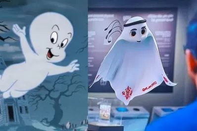 Qatar 2022 presentó su mascota y las redes se llenaron de memes por el fantasma de la B