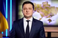 El sorprendente antes y después Volodimir Zelensky por la guerra con Rusia