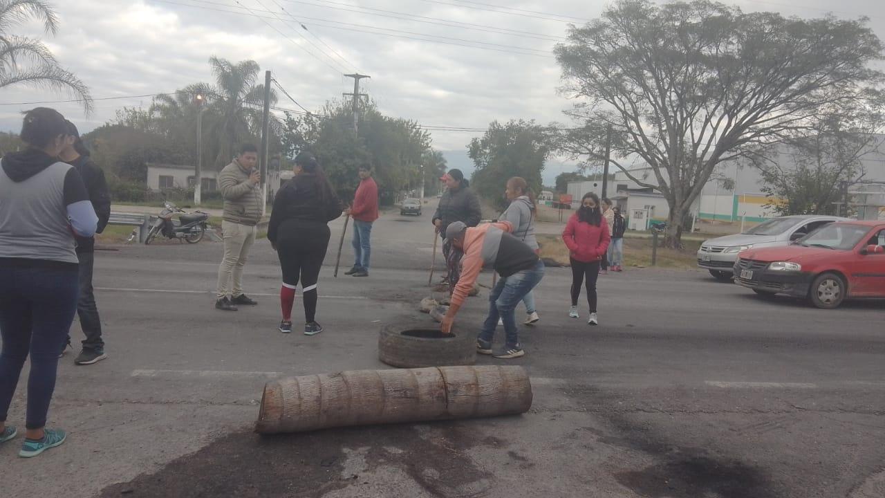 EN TARUCA PAMPA. Autoconvocados del citrus reclaman asambleas abiertas. Foto Gentileza Autoconvocados del Citrus