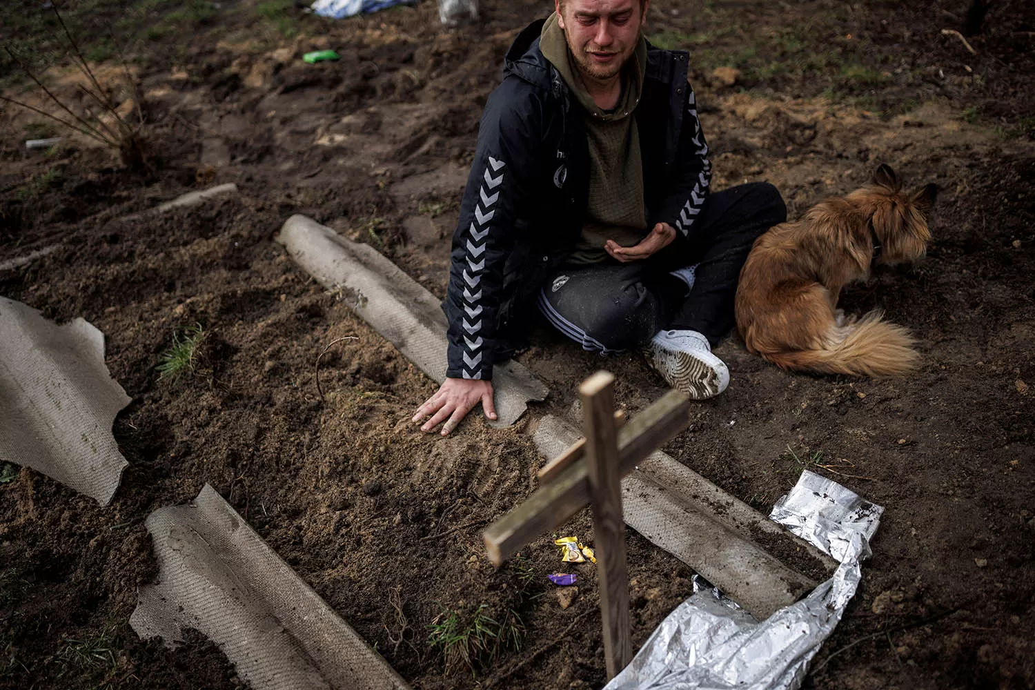 DOLOR EN BUCHA. La masacre perpetrada por Rusia fue condenada.