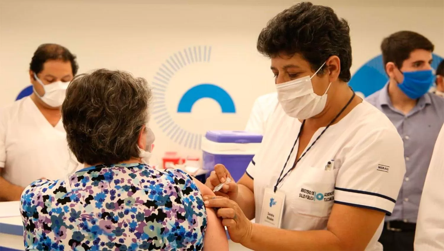 Vacunación antigripal para jubilados.