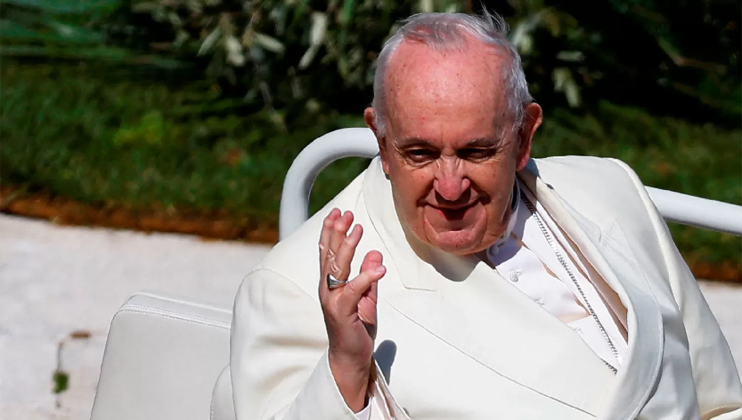 DOMINGO DE RAMOS. El papa Francisco encabezó el inicio de las celebraciones por Pascuas.