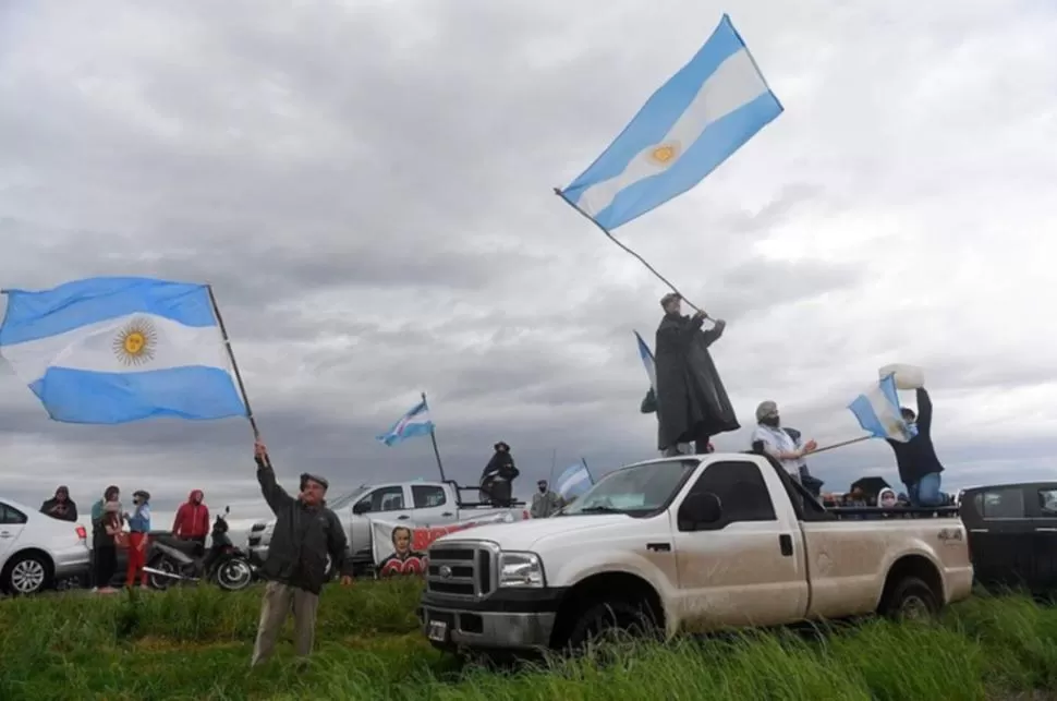 MOVILIZACIÓN. Productores rurales volverán a manifestarse el próximo 23 de abril, en CABA. 