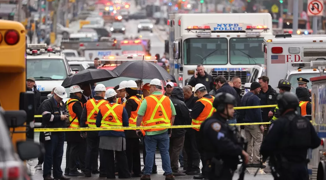 Tiroteo en un metro de Nueva York