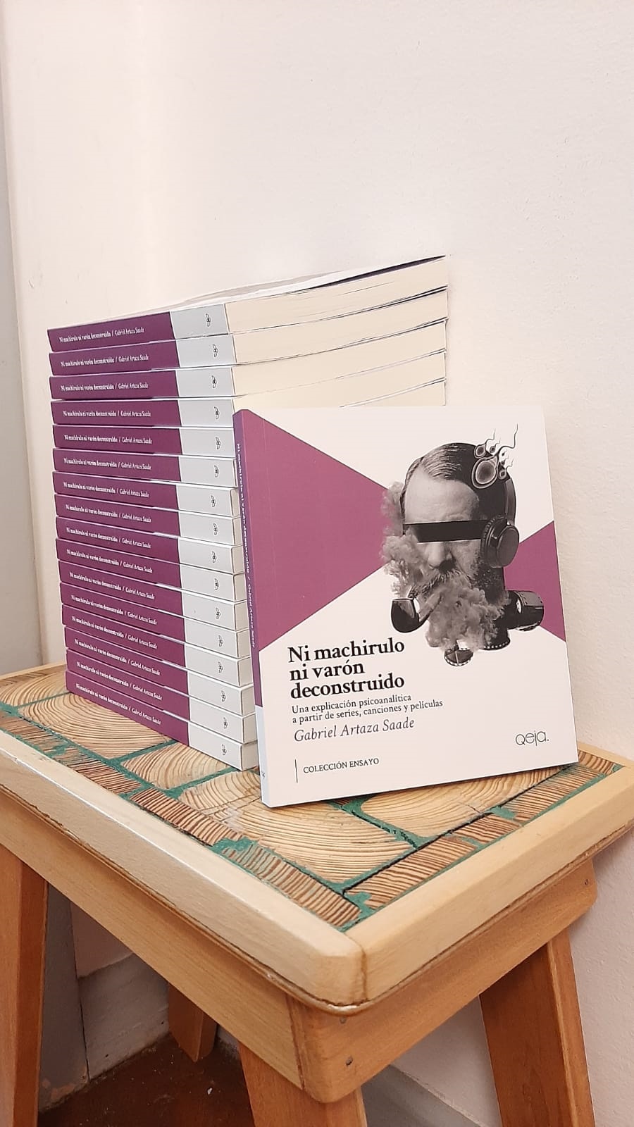 EL AUTOR. Gabriel Artaza Saade es psicoanalista y autor de otros libros; entre ellos “Una nueva virilidad, ensayos sobre el sexo y la época”. 