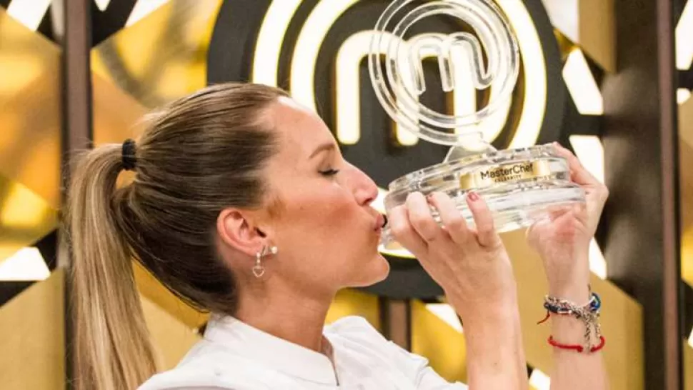 CAMPEONA. Mica Viciconte se quedó con la tercera edición de MasterChef.