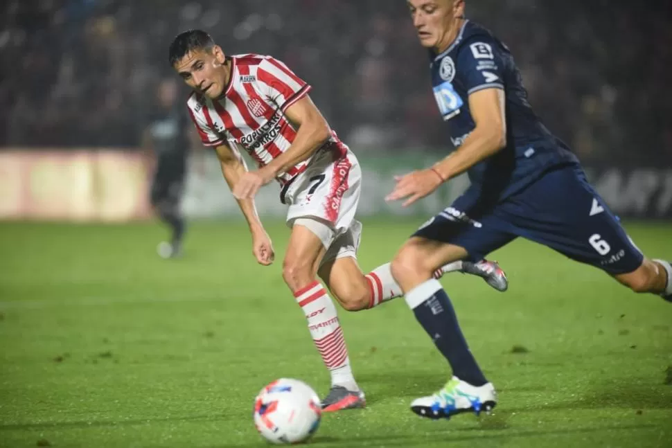 DESPLIEGUE. Federico Jourdan aportó la primera marca en la salida mendocina. 