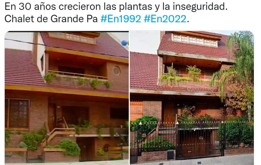 El antes y después de la casa donde se filmó 