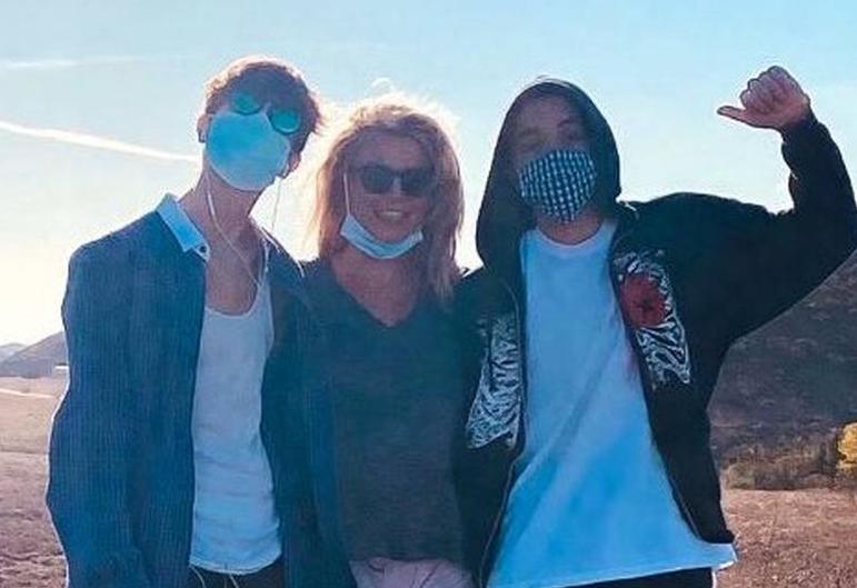 Britney contó que sus hijos son muy reservados