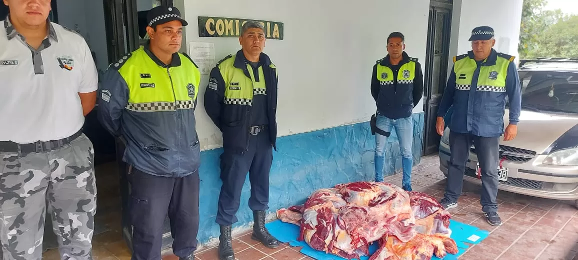 MUCHA CARNE. 200 kilos secuestrados. 