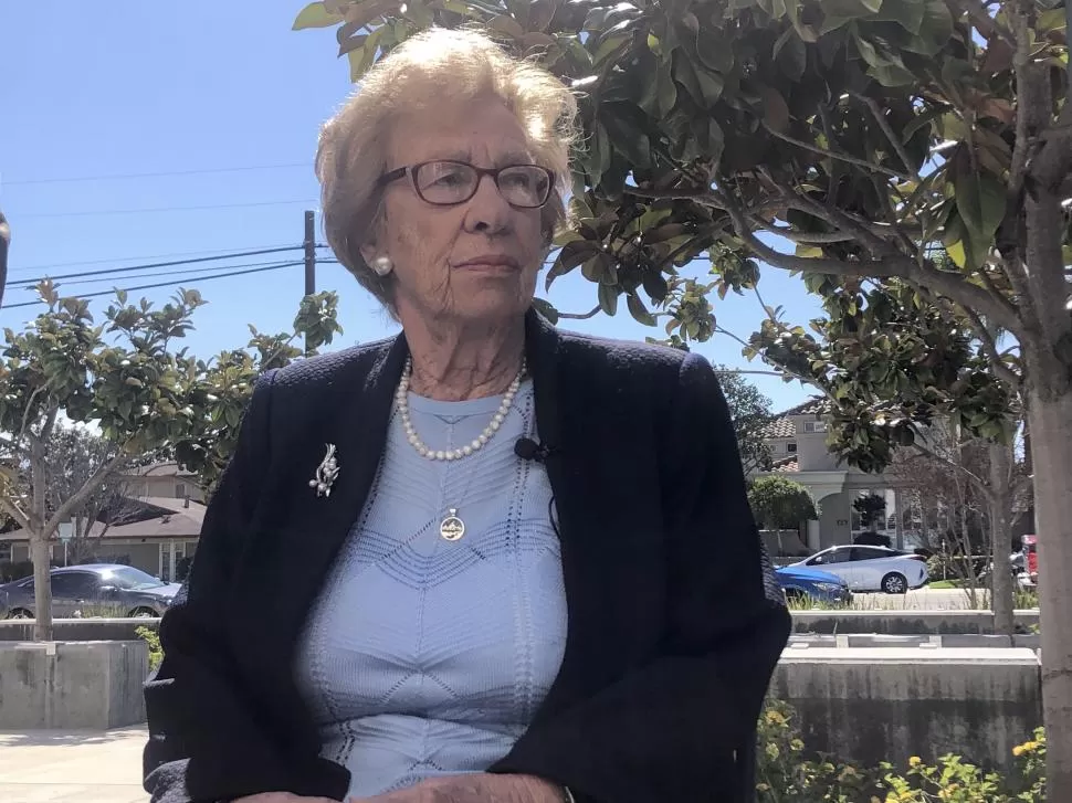 SOBREVIVIENTE DEL HOLOCAUSTO. Eva fue llevada con su familia al campo de concentración de Auschwitz. 