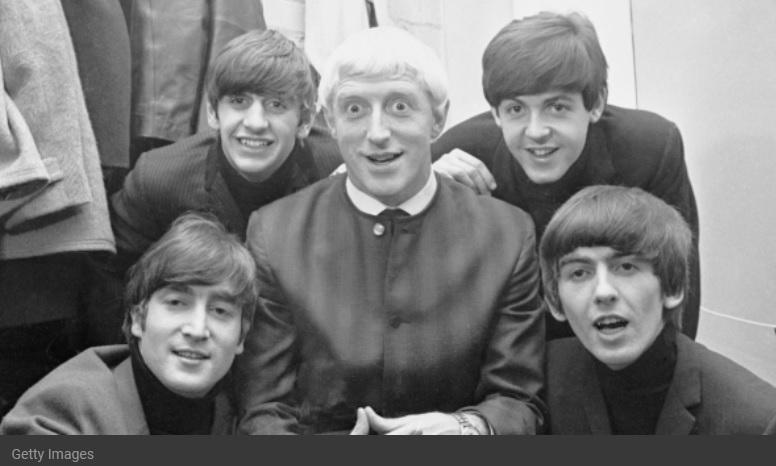 JIMMY Y LOS BEATLES. FOTO DE MUY INTERESANTE.