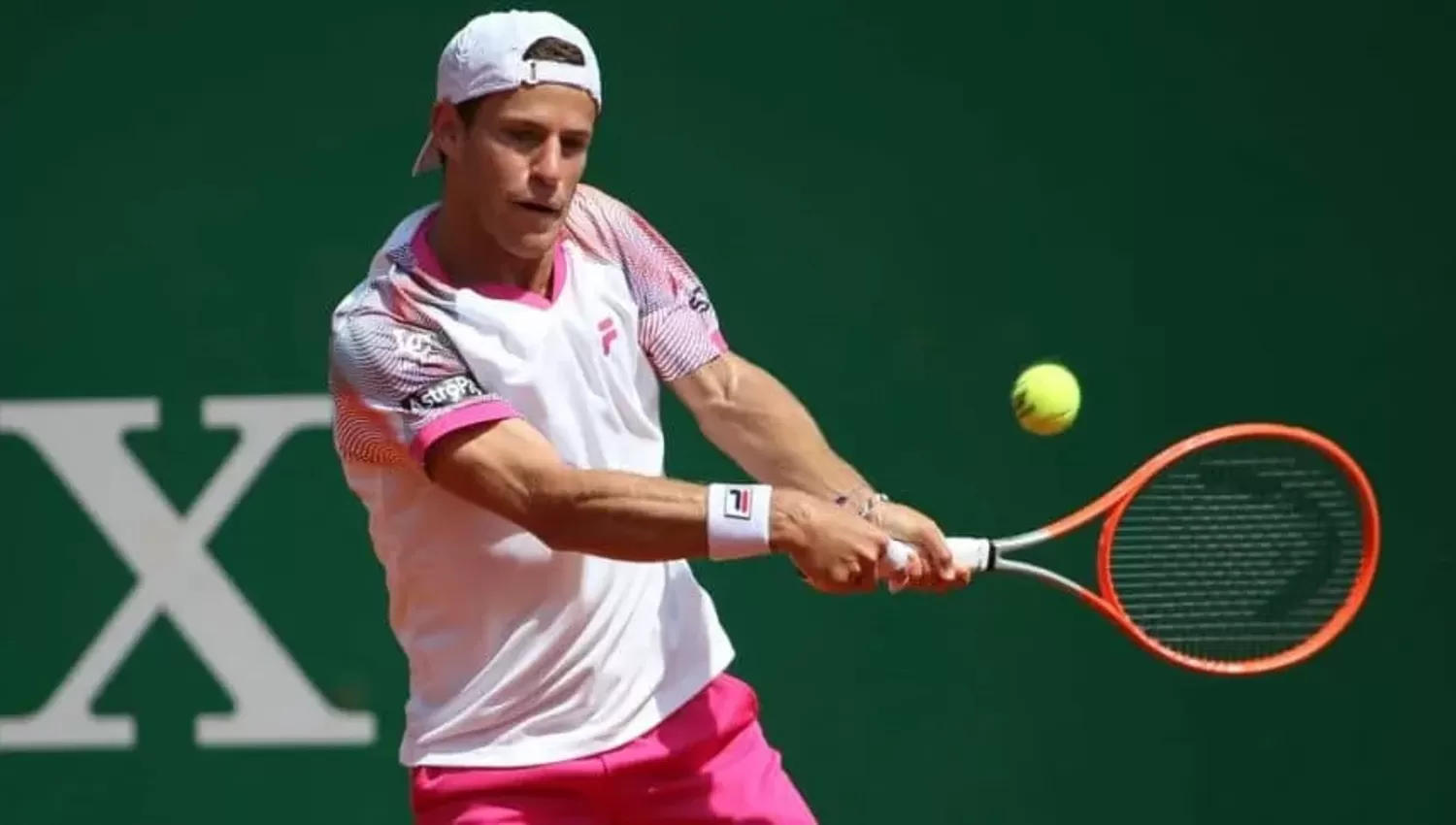 TENIS. Diego Schwartzman se despidió del Masters 1.000 de Montercarlo. Foto tomada de TyCSports.com.ar