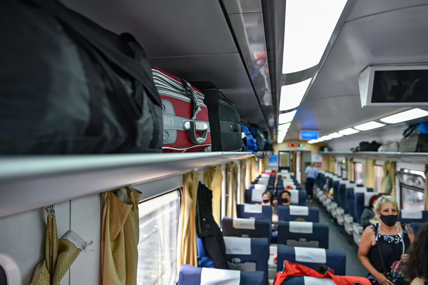 El tren de pasajeros que une Tucumán y Buenos Aires.