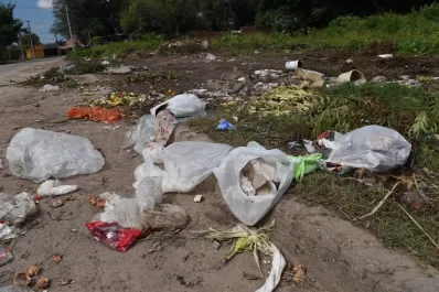 Un basural no deja en paz a los vecinos de Don Bosco al 4.000