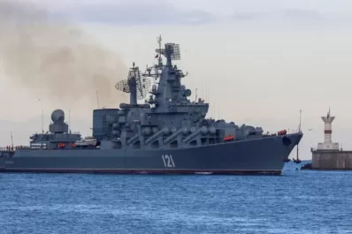 Guerra Ucrania-Rusia: EEUU confirmó el hundimiento del Moskva debido al impacto de misiles ucranianos