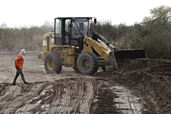 En La Madrid renuevan la esperanza para evitar las inundaciones