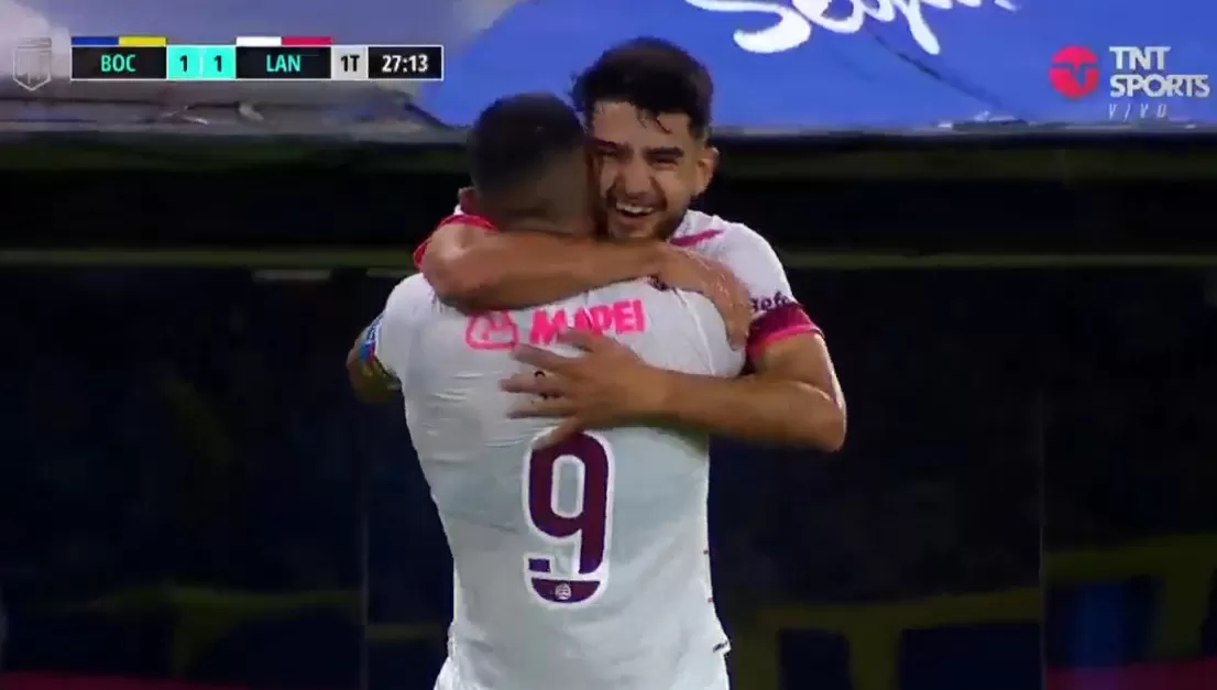 ETERNO. Lanús le empata 1 a 1 a Boca en la Bombonera con un gol del inmortal Sand.