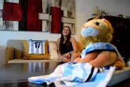 A festejar con los suyos: la leoncita Santamarina regresó a Tucumán