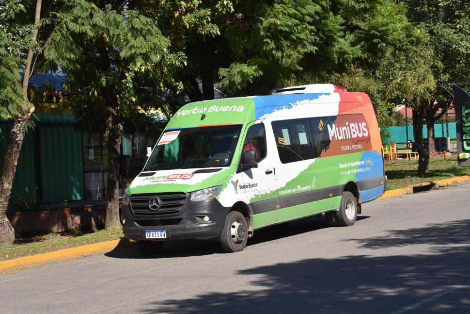 CIRCULANDO. Hay dos recorridos de Munibus en la ciudad jardín. 