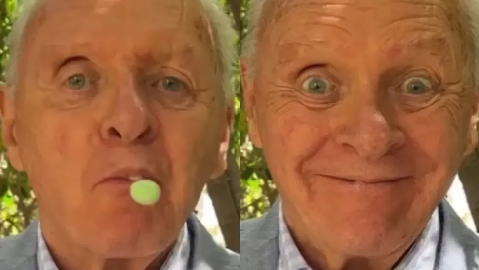 El ingenioso saludo pascual de Anthony Hopkins para sus seguidores