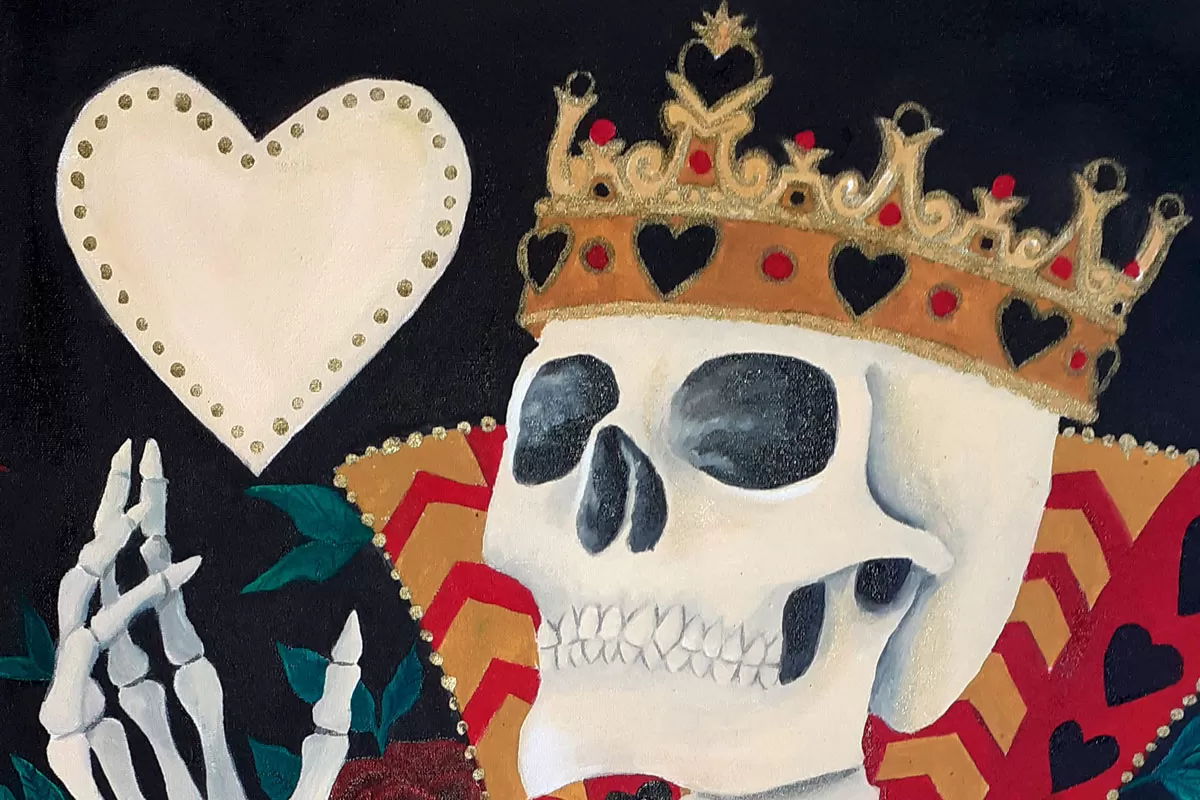 Una de las pinturas que se verá en la muestra. 