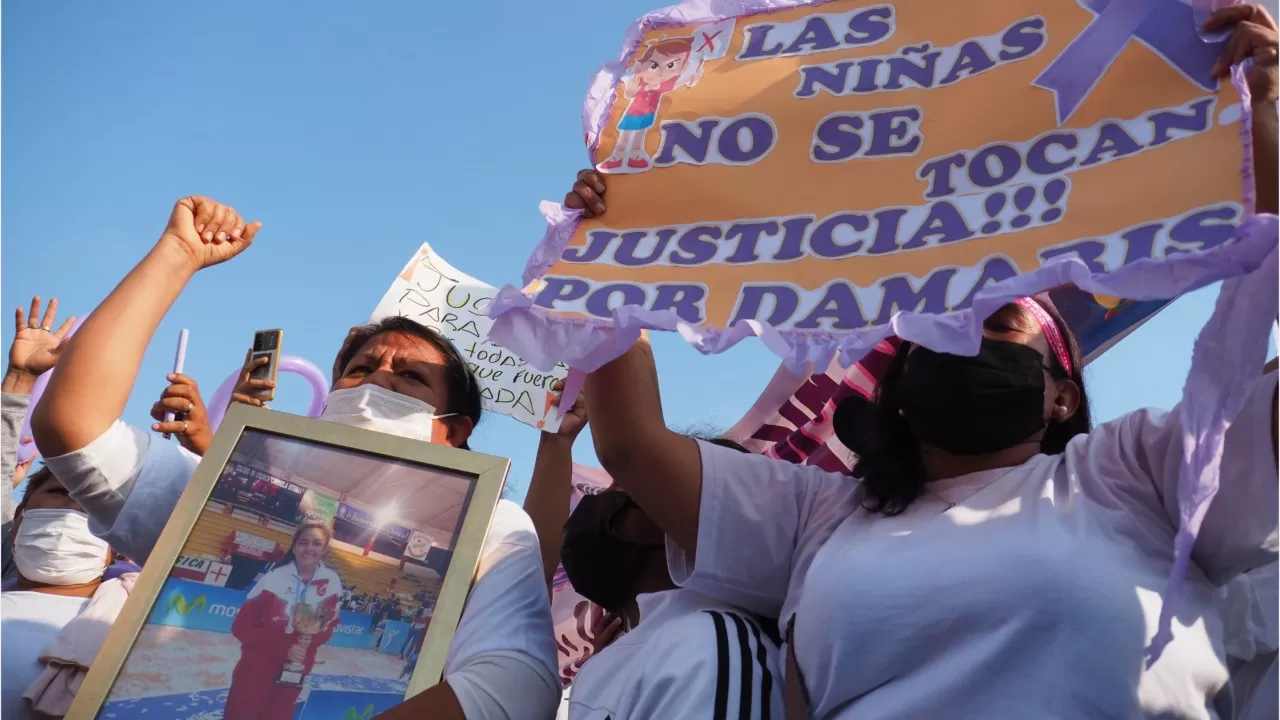 Clamor en Perú por el secuestro y violación de Damaris, una niña de tres años. Foto