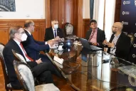 Ante Jaldo, dos ministros presentaron un informe sobre el estado de las obras públicas en Tucumán