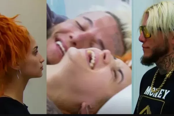 Alex Caniggia y Melody Luz pasaron una noche hot en El Hotel de los Famosos