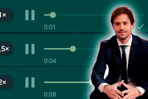 Con este truco, podés mandar audios por WhatsApp con la voz de Mariano Closs