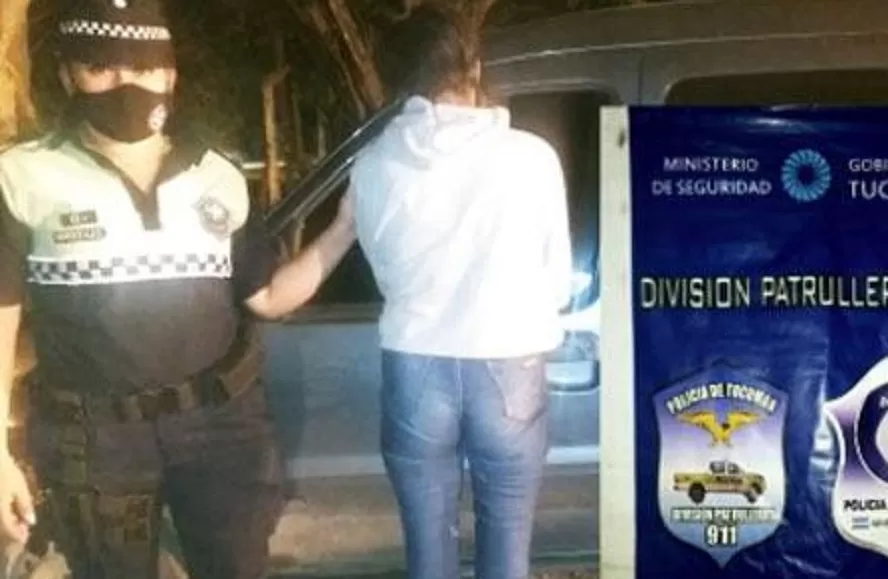 LA JOVEN DETENIDA. - Ya había agredido a su madre antes.  