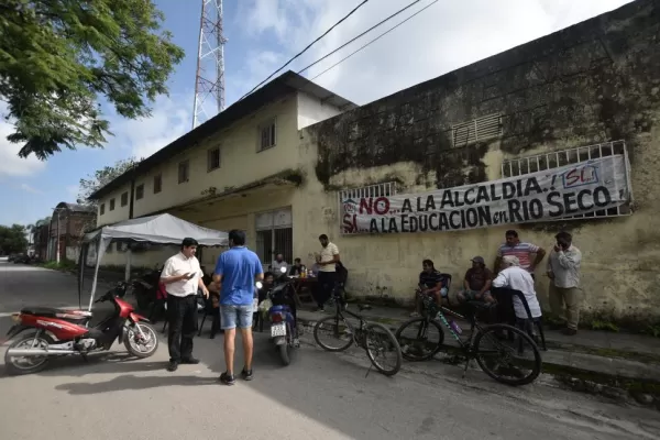 Oposición a una alcaidía en Río Seco: “No vamos a permitir que se baje ni un ladrillo”