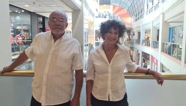 RODOLFO PACHECO Y ELENA BOSSI. 