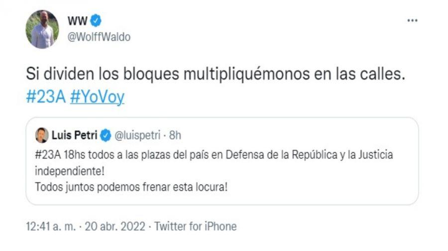 La oposición convoca a una marcha contra Cristina Kirchner, tras su estrategia en el Senado