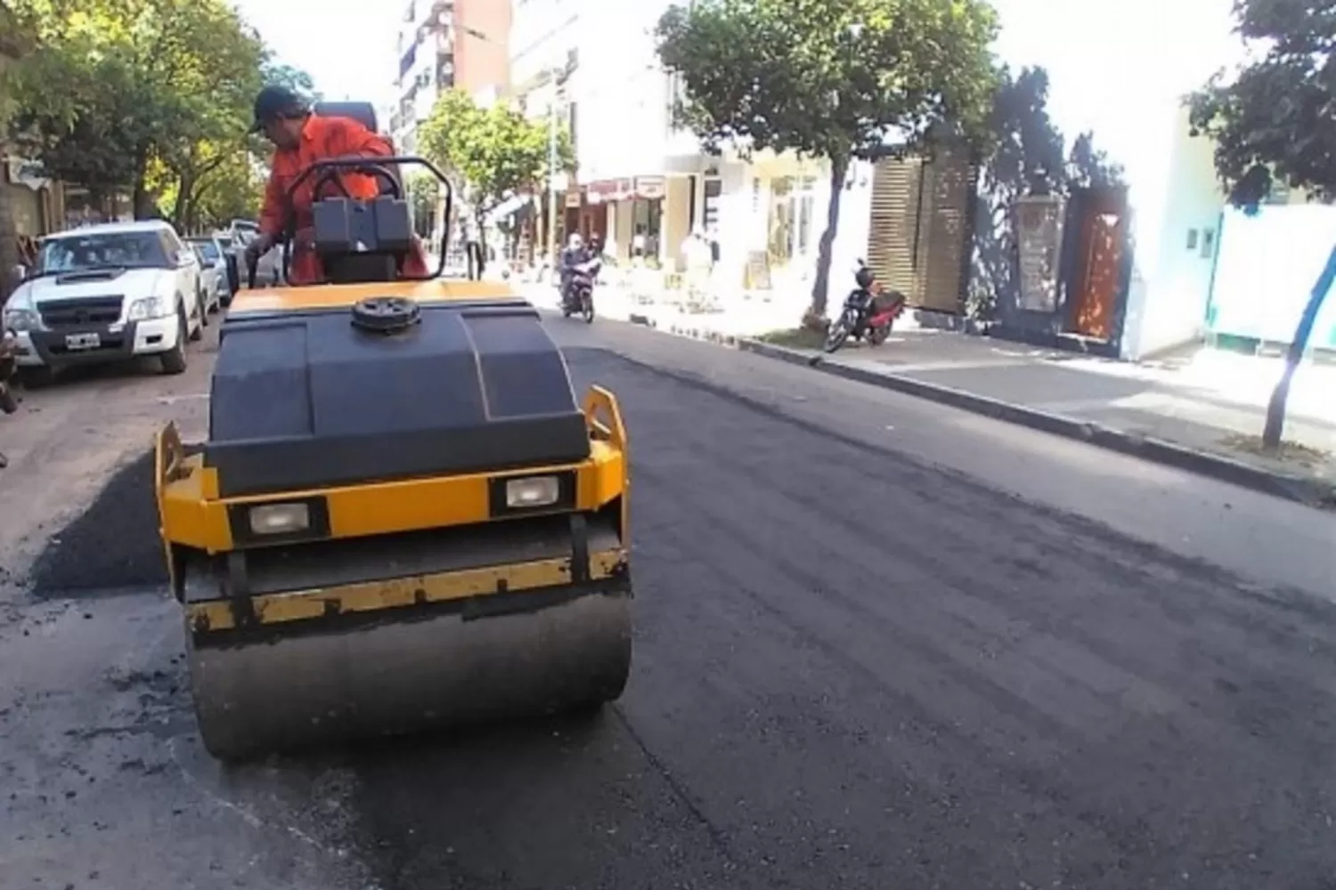 Obra es calle Marcos Paz, en el microcentro. FOTO MUNICIPALIDAD DE SAN MIGUEL DE TUCUMÁN