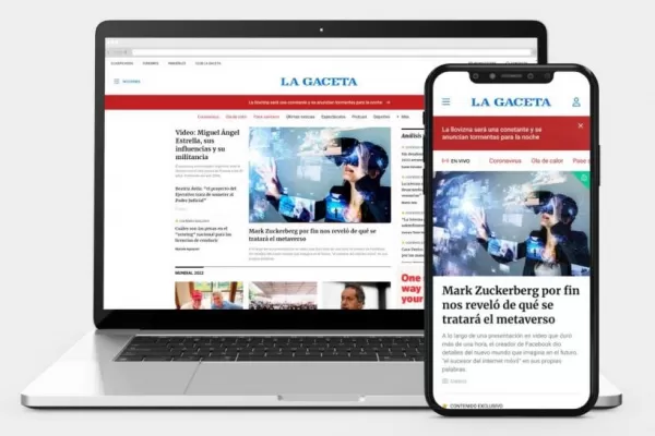 LA GACETA digital se renueva otra vez y espera sus bodas de plata