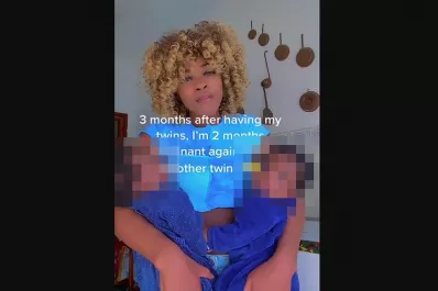 Tuvo gemelas y a los tres meses se enteró que está embarazada de mellizos