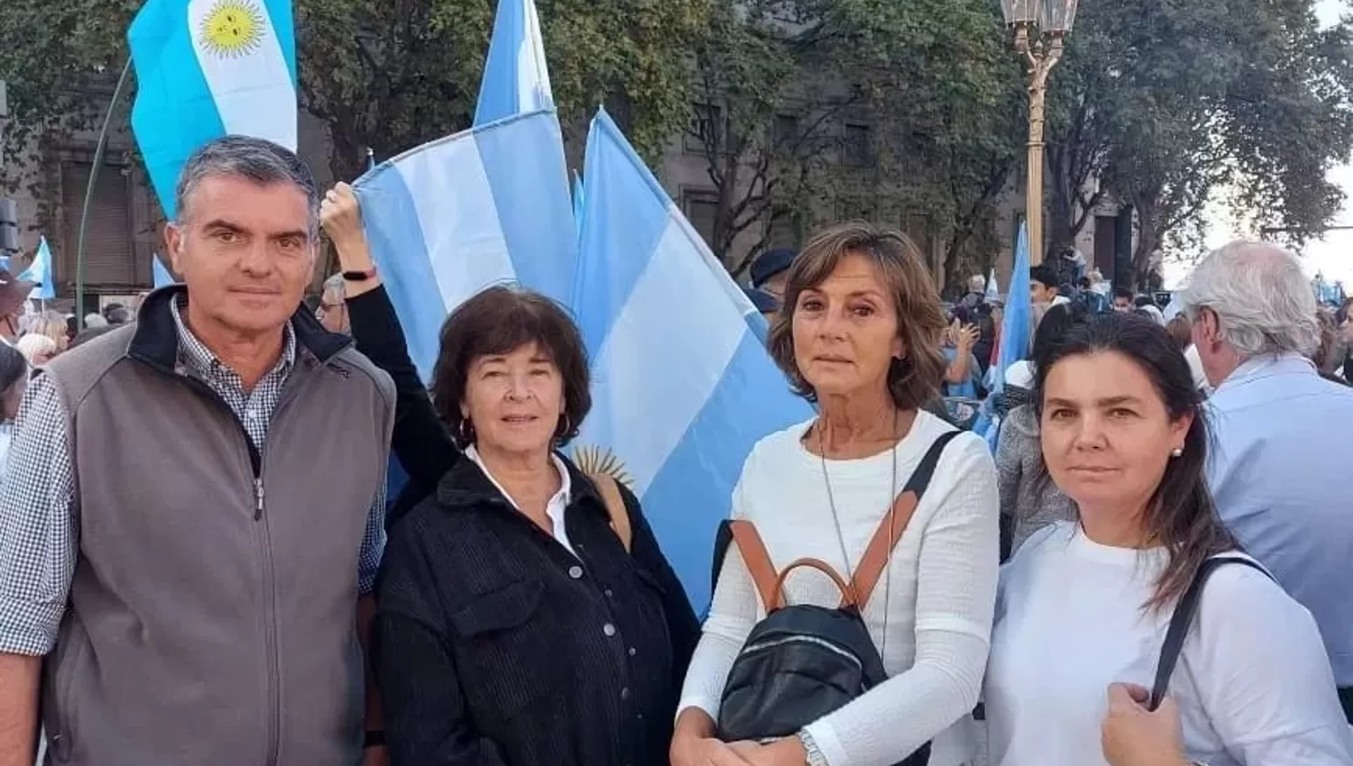 TRACTORAZO. El campo se moviliza contra las medidas del Gobierno.