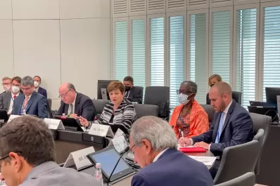 Cuáles son los desafíos planteados por Guzmán en la reunión con la directora del FMI